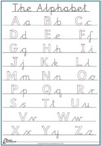 Kk Phonics Chart